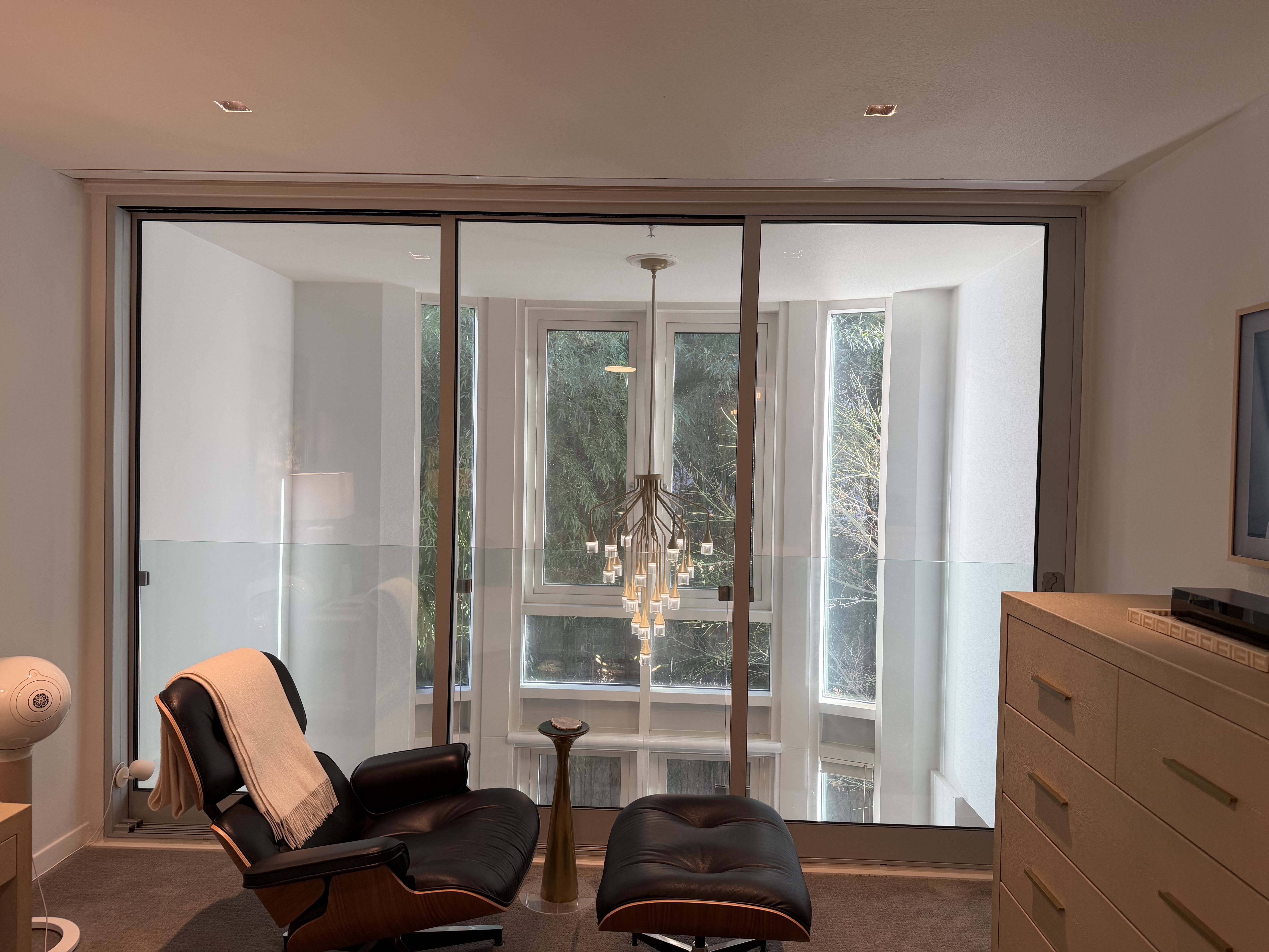 Window and balcony view