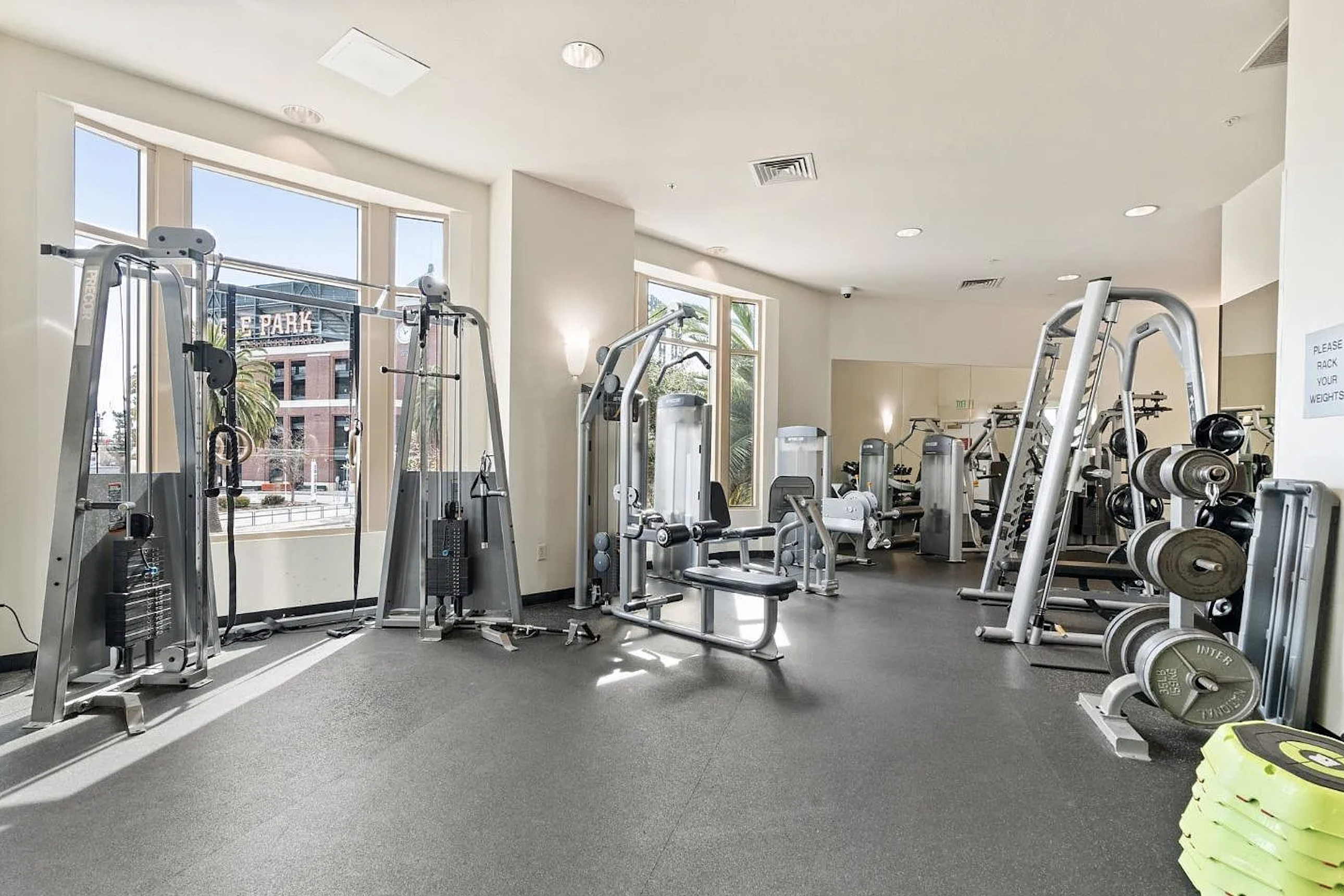 State-of-the-art fitness center