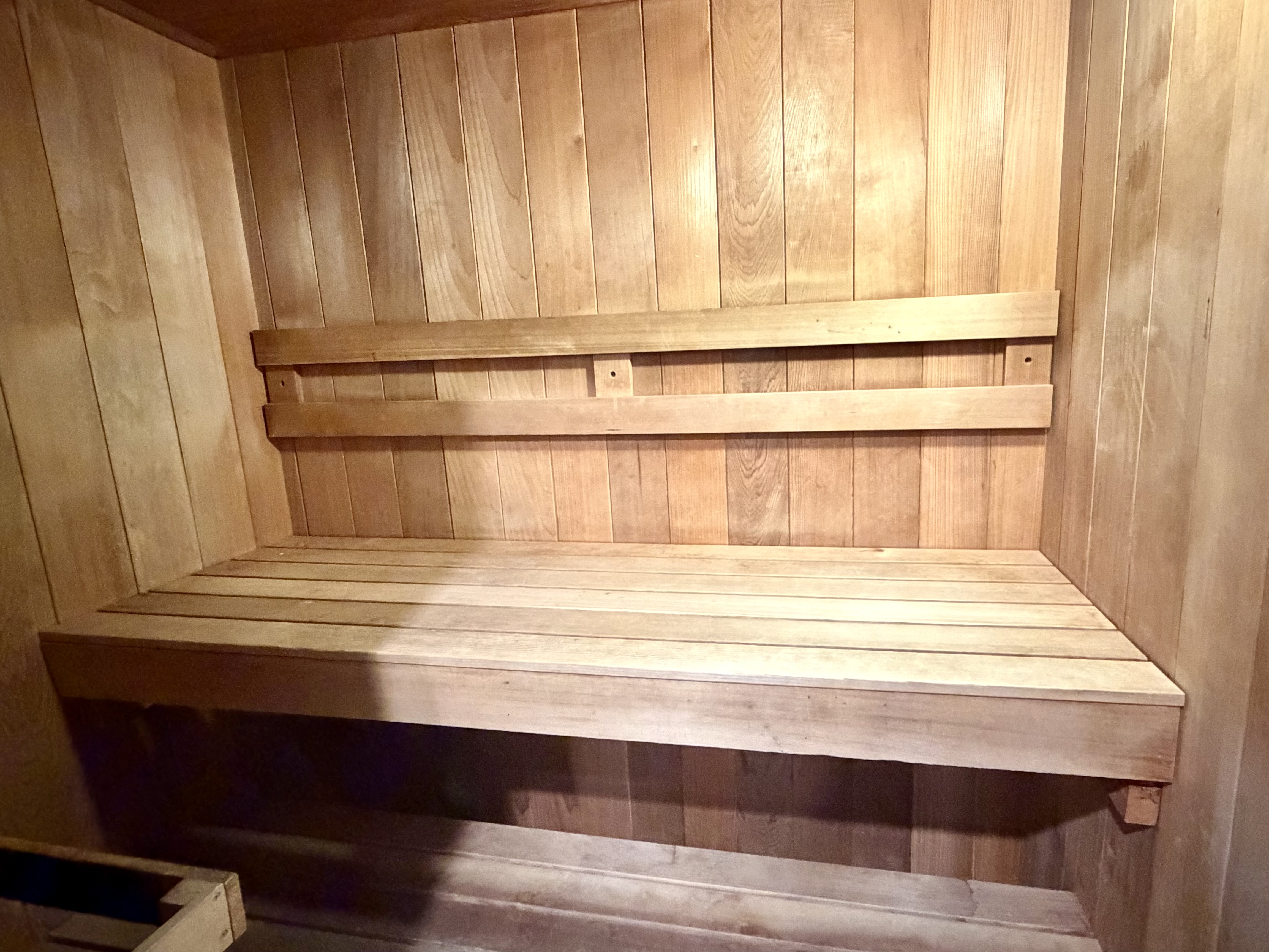 Cedar sauna