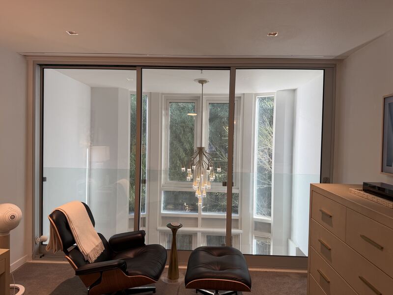 Window and balcony view